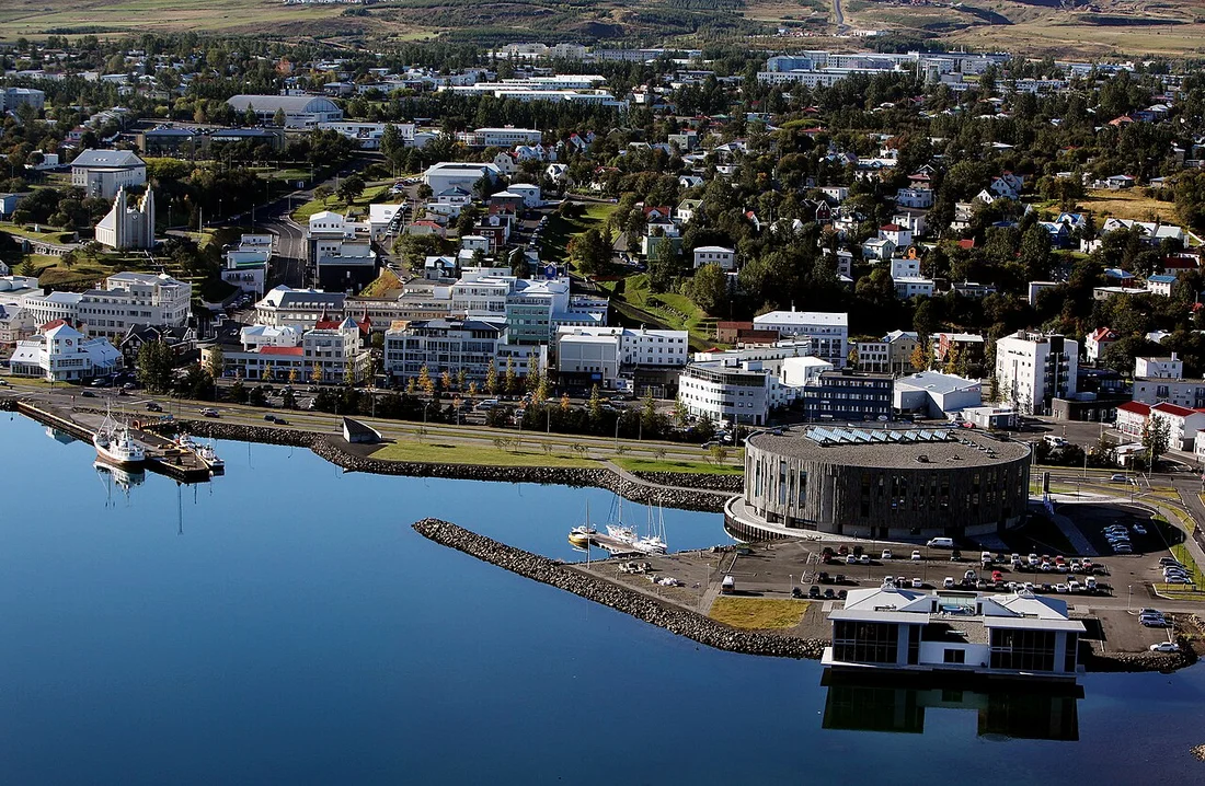 Akureyri na Islande