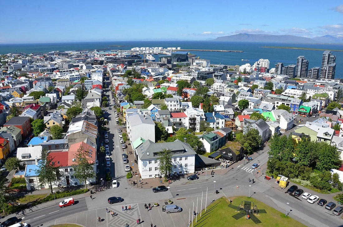 Reykjavik na Islande