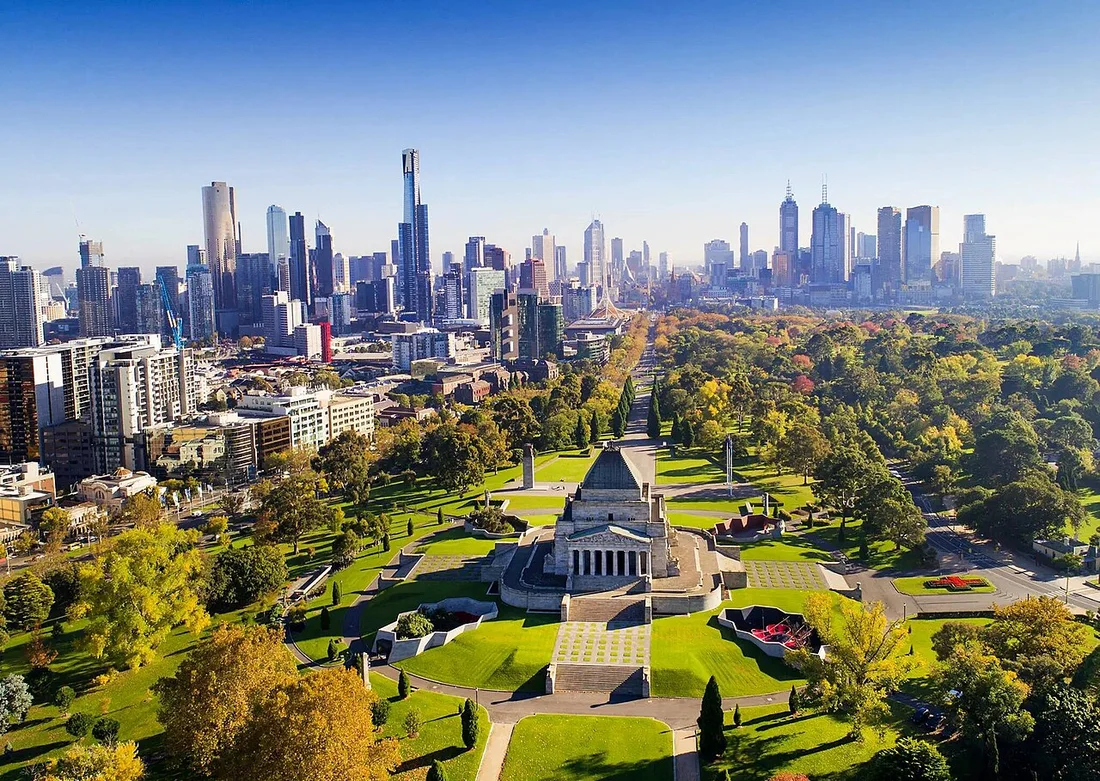 Melbourne v Austrálii